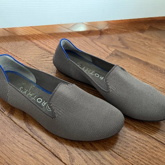 Rothy's - The Loafer in Mocha (Retried) - Women's - Sz 7.5 - Picture 1 of 8
